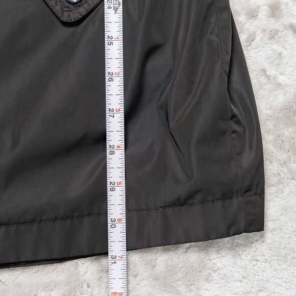 Ralph Lauren Black Silver Windbreaker Light Jacket Hoodie Womens Size M - Picture 8 of 15